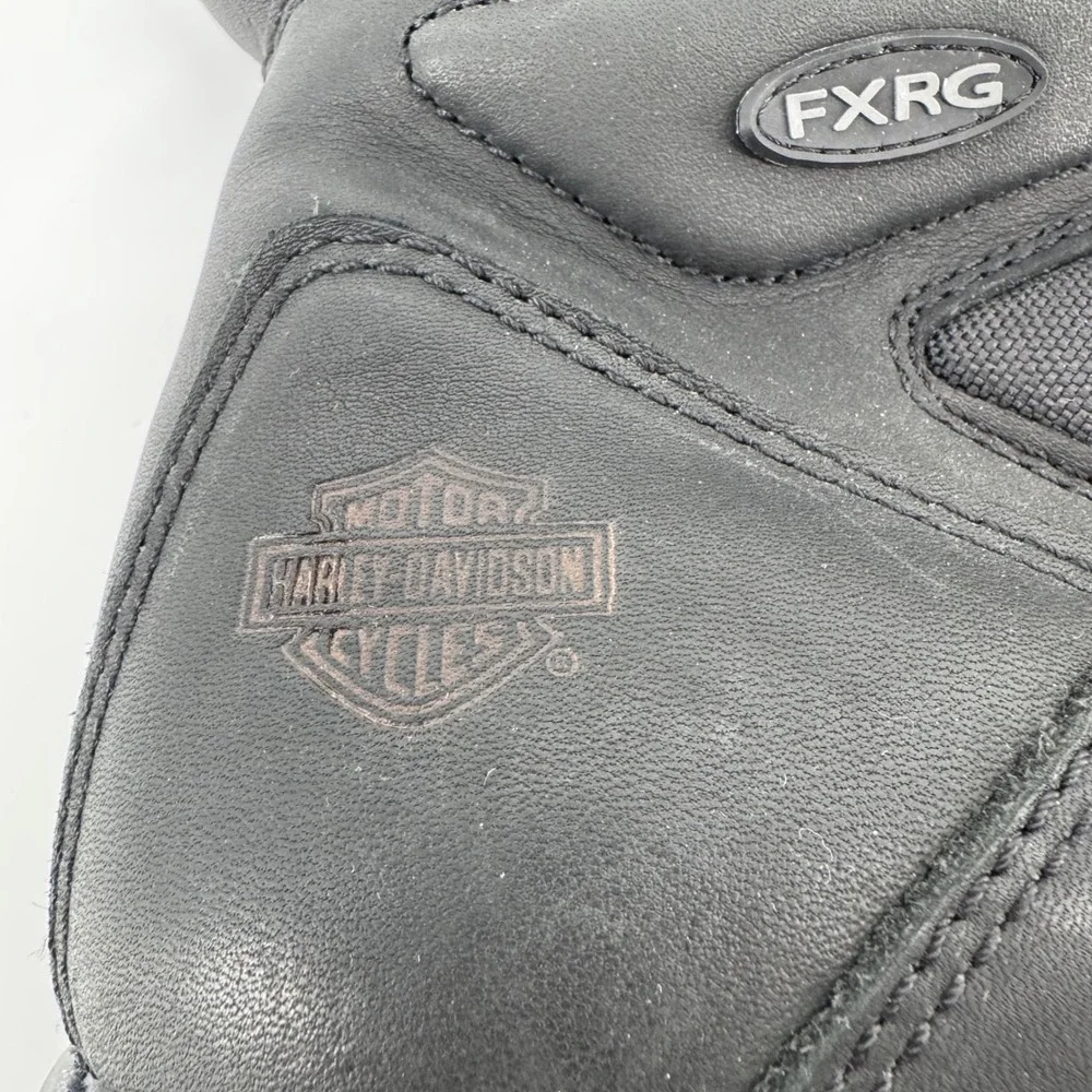 Harley-Davidson FXRG-3 Riding Boots Men 15 Black Leather Gore-Tex Waterproof NEW